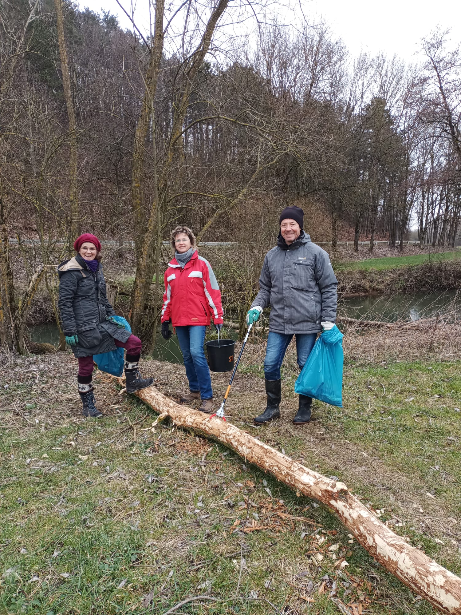 Muellsammler_mit_Biberbaum © Doris_Wehner_auch_Dritte